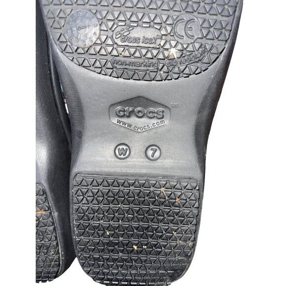Crocs at Work Women's Neria Pro II Slip Resistant Clog Size 7 - Picture 4 of 4